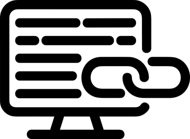 Zincir simgesi PNG biçimi basit siyah ve beyaz vektör illüstrasyonunda bağlantı birliği güvenlik ve gücünü temsil eden dijital tasarım kullanıcı arayüzü için mükemmel modern uygulama logosu minimal web ögesi