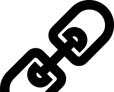 Zincir simgesi PNG biçimi basit siyah ve beyaz vektör illüstrasyonunda bağlantı birliği güvenlik ve gücünü temsil eden dijital tasarım kullanıcı arayüzü için mükemmel modern uygulama logosu minimal web ögesi