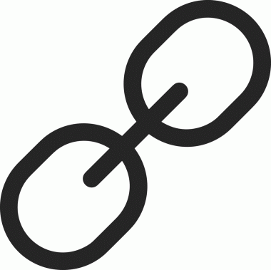 Zincir simgesi PNG biçimi basit siyah ve beyaz vektör illüstrasyonunda bağlantı birliği güvenlik ve gücünü temsil eden dijital tasarım kullanıcı arayüzü için mükemmel modern uygulama logosu minimal web ögesi