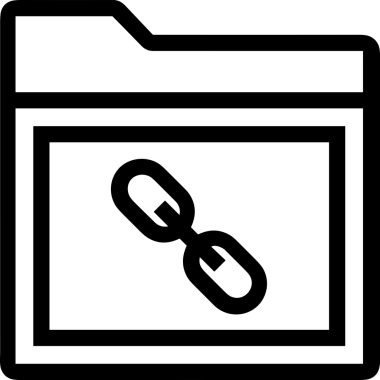 Zincir simgesi PNG biçimi basit siyah ve beyaz vektör illüstrasyonunda bağlantı birliği güvenlik ve gücünü temsil eden dijital tasarım kullanıcı arayüzü için mükemmel modern uygulama logosu minimal web ögesi