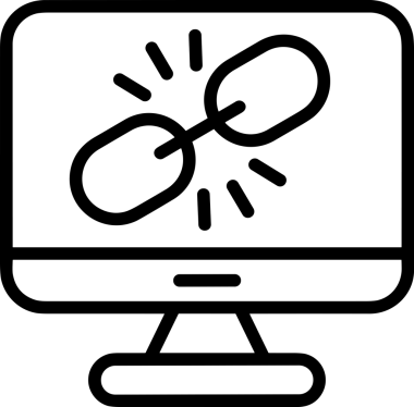 Zincir simgesi PNG biçimi basit siyah ve beyaz vektör illüstrasyonunda bağlantı birliği güvenlik ve gücünü temsil eden dijital tasarım kullanıcı arayüzü için mükemmel modern uygulama logosu minimal web ögesi