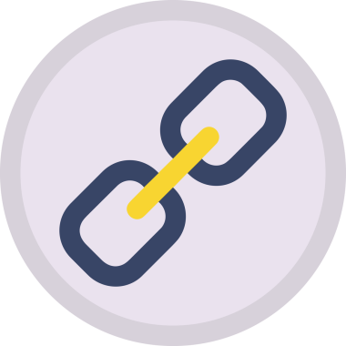 Zincir simgesi PNG biçimi basit siyah ve beyaz vektör illüstrasyonunda bağlantı birliği güvenlik ve gücünü temsil eden dijital tasarım kullanıcı arayüzü için mükemmel modern uygulama logosu minimal web ögesi