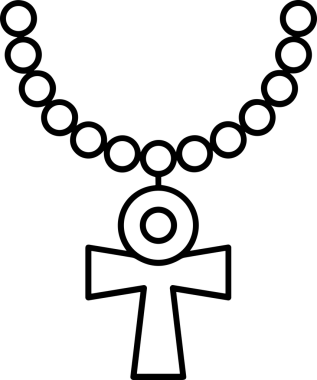 Zincir simgesi PNG biçimi basit siyah ve beyaz vektör illüstrasyonunda bağlantı birliği güvenlik ve gücünü temsil eden dijital tasarım kullanıcı arayüzü için mükemmel modern uygulama logosu minimal web ögesi