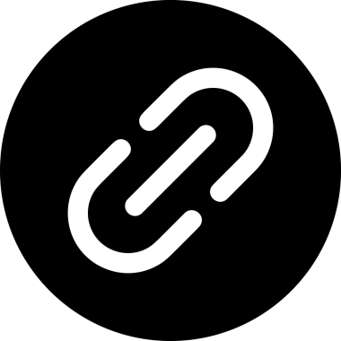 Zincir simgesi PNG biçimi basit siyah ve beyaz vektör illüstrasyonunda bağlantı birliği güvenlik ve gücünü temsil eden dijital tasarım kullanıcı arayüzü için mükemmel modern uygulama logosu minimal web ögesi