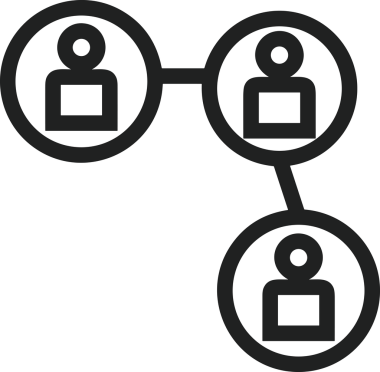 Zincir simgesi PNG biçimi basit siyah ve beyaz vektör illüstrasyonunda bağlantı birliği güvenlik ve gücünü temsil eden dijital tasarım kullanıcı arayüzü için mükemmel modern uygulama logosu minimal web ögesi