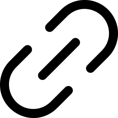 Zincir simgesi PNG biçimi basit siyah ve beyaz vektör illüstrasyonunda bağlantı birliği güvenlik ve gücünü temsil eden dijital tasarım kullanıcı arayüzü için mükemmel modern uygulama logosu minimal web ögesi