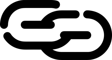 Zincir simgesi PNG biçimi basit siyah ve beyaz vektör illüstrasyonunda bağlantı birliği güvenlik ve gücünü temsil eden dijital tasarım kullanıcı arayüzü için mükemmel modern uygulama logosu minimal web ögesi