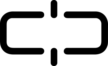 Zincir simgesi PNG biçimi basit siyah ve beyaz vektör illüstrasyonunda bağlantı birliği güvenlik ve gücünü temsil eden dijital tasarım kullanıcı arayüzü için mükemmel modern uygulama logosu minimal web ögesi