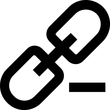 Zincir simgesi PNG biçimi basit siyah ve beyaz vektör illüstrasyonunda bağlantı birliği güvenlik ve gücünü temsil eden dijital tasarım kullanıcı arayüzü için mükemmel modern uygulama logosu minimal web ögesi