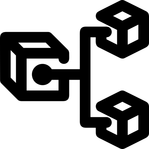 Zincir simgesi PNG biçimi basit siyah ve beyaz vektör illüstrasyonunda bağlantı birliği güvenlik ve gücünü temsil eden dijital tasarım kullanıcı arayüzü için mükemmel modern uygulama logosu minimal web ögesi