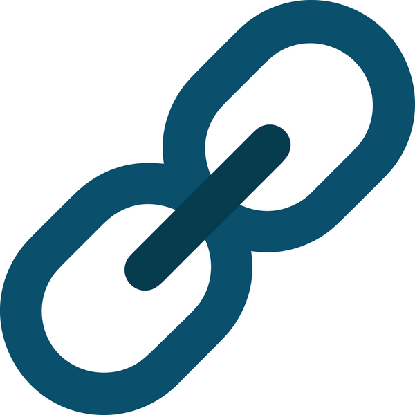 Zincir simgesi PNG biçimi basit siyah ve beyaz vektör illüstrasyonunda bağlantı birliği güvenlik ve gücünü temsil eden dijital tasarım kullanıcı arayüzü için mükemmel modern uygulama logosu minimal web ögesi