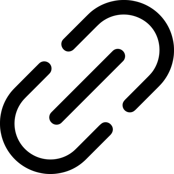 Zincir simgesi PNG biçimi basit siyah ve beyaz vektör illüstrasyonunda bağlantı birliği güvenlik ve gücünü temsil eden dijital tasarım kullanıcı arayüzü için mükemmel modern uygulama logosu minimal web ögesi