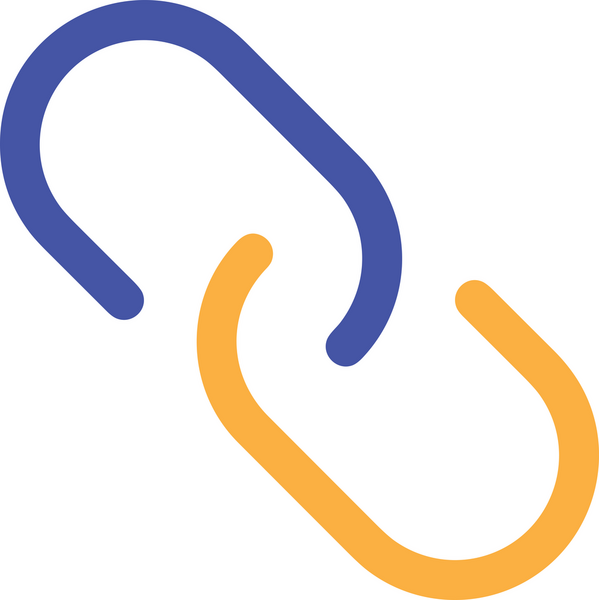 Zincir simgesi PNG biçimi basit siyah ve beyaz vektör illüstrasyonunda bağlantı birliği güvenlik ve gücünü temsil eden dijital tasarım kullanıcı arayüzü için mükemmel modern uygulama logosu minimal web ögesi