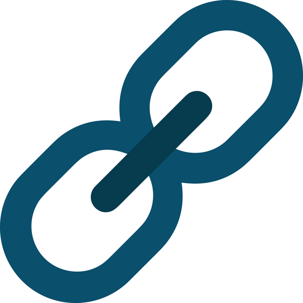 Zincir simgesi PNG biçimi basit siyah ve beyaz vektör illüstrasyonunda bağlantı birliği güvenlik ve gücünü temsil eden dijital tasarım kullanıcı arayüzü için mükemmel modern uygulama logosu minimal web ögesi