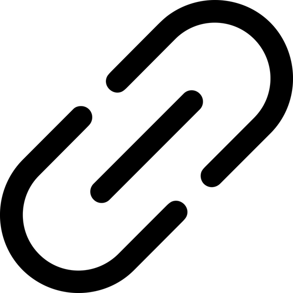 Zincir simgesi PNG biçimi basit siyah ve beyaz vektör illüstrasyonunda bağlantı birliği güvenlik ve gücünü temsil eden dijital tasarım kullanıcı arayüzü için mükemmel modern uygulama logosu minimal web ögesi