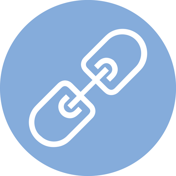 Zincir simgesi PNG biçimi basit siyah ve beyaz vektör illüstrasyonunda bağlantı birliği güvenlik ve gücünü temsil eden dijital tasarım kullanıcı arayüzü için mükemmel modern uygulama logosu minimal web ögesi