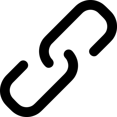 Zincir simgesi PNG biçimi basit siyah ve beyaz vektör illüstrasyonunda bağlantı birliği güvenlik ve gücünü temsil eden dijital tasarım kullanıcı arayüzü için mükemmel modern uygulama logosu minimal web ögesi