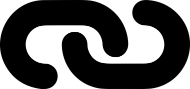 Zincir simgesi PNG biçimi basit siyah ve beyaz vektör illüstrasyonunda bağlantı birliği güvenlik ve gücünü temsil eden dijital tasarım kullanıcı arayüzü için mükemmel modern uygulama logosu minimal web ögesi