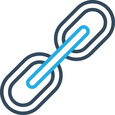 Zincir simgesi PNG biçimi basit siyah ve beyaz vektör illüstrasyonunda bağlantı birliği güvenlik ve gücünü temsil eden dijital tasarım kullanıcı arayüzü için mükemmel modern uygulama logosu minimal web ögesi