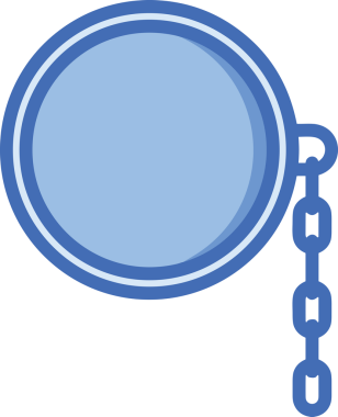 Zincir simgesi PNG biçimi basit siyah ve beyaz vektör illüstrasyonunda bağlantı birliği güvenlik ve gücünü temsil eden dijital tasarım kullanıcı arayüzü için mükemmel modern uygulama logosu minimal web ögesi