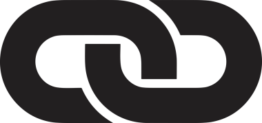 Zincir simgesi PNG biçimi basit siyah ve beyaz vektör illüstrasyonunda bağlantı birliği güvenlik ve gücünü temsil eden dijital tasarım kullanıcı arayüzü için mükemmel modern uygulama logosu minimal web ögesi