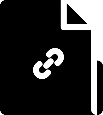 Zincir simgesi PNG biçimi basit siyah ve beyaz vektör illüstrasyonunda bağlantı birliği güvenlik ve gücünü temsil eden dijital tasarım kullanıcı arayüzü için mükemmel modern uygulama logosu minimal web ögesi