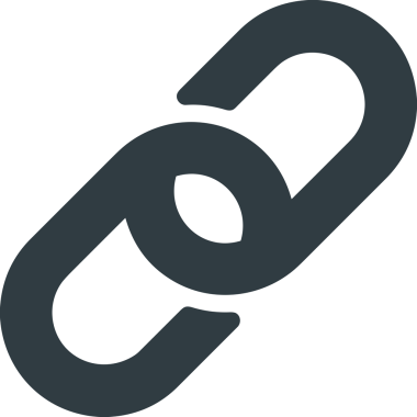 Zincir simgesi PNG biçimi basit siyah ve beyaz vektör illüstrasyonunda bağlantı birliği güvenlik ve gücünü temsil eden dijital tasarım kullanıcı arayüzü için mükemmel modern uygulama logosu minimal web ögesi