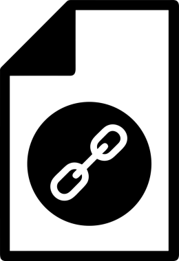 Zincir simgesi PNG biçimi basit siyah ve beyaz vektör illüstrasyonunda bağlantı birliği güvenlik ve gücünü temsil eden dijital tasarım kullanıcı arayüzü için mükemmel modern uygulama logosu minimal web ögesi