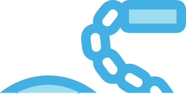 Zincir simgesi PNG biçimi basit siyah ve beyaz vektör illüstrasyonunda bağlantı birliği güvenlik ve gücünü temsil eden dijital tasarım kullanıcı arayüzü için mükemmel modern uygulama logosu minimal web ögesi