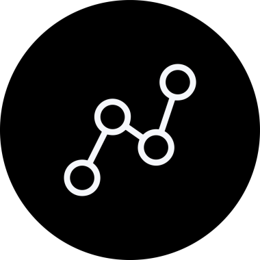 Zincir simgesi PNG biçimi basit siyah ve beyaz vektör illüstrasyonunda bağlantı birliği güvenlik ve gücünü temsil eden dijital tasarım kullanıcı arayüzü için mükemmel modern uygulama logosu minimal web ögesi