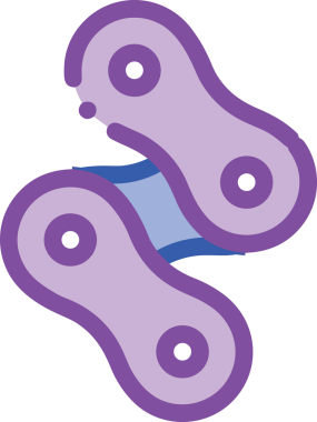 Zincir simgesi PNG biçimi basit siyah ve beyaz vektör illüstrasyonunda bağlantı birliği güvenlik ve gücünü temsil eden dijital tasarım kullanıcı arayüzü için mükemmel modern uygulama logosu minimal web ögesi