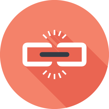 Zincir simgesi PNG biçimi basit siyah ve beyaz vektör illüstrasyonunda bağlantı birliği güvenlik ve gücünü temsil eden dijital tasarım kullanıcı arayüzü için mükemmel modern uygulama logosu minimal web ögesi