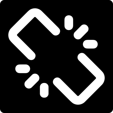 Zincir simgesi PNG biçimi basit siyah ve beyaz vektör illüstrasyonunda bağlantı birliği güvenlik ve gücünü temsil eden dijital tasarım kullanıcı arayüzü için mükemmel modern uygulama logosu minimal web ögesi