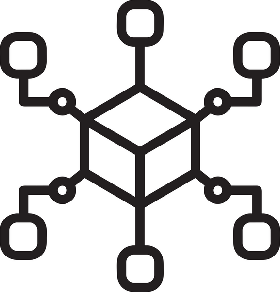 Zincir simgesi PNG biçimi basit siyah ve beyaz vektör illüstrasyonunda bağlantı birliği güvenlik ve gücünü temsil eden dijital tasarım kullanıcı arayüzü için mükemmel modern uygulama logosu minimal web ögesi