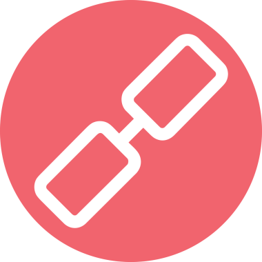 Zincir simgesi PNG biçimi basit siyah ve beyaz vektör illüstrasyonunda bağlantı birliği güvenlik ve gücünü temsil eden dijital tasarım kullanıcı arayüzü için mükemmel modern uygulama logosu minimal web ögesi