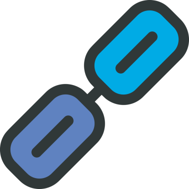 Zincir simgesi PNG biçimi basit siyah ve beyaz vektör illüstrasyonunda bağlantı birliği güvenlik ve gücünü temsil eden dijital tasarım kullanıcı arayüzü için mükemmel modern uygulama logosu minimal web ögesi