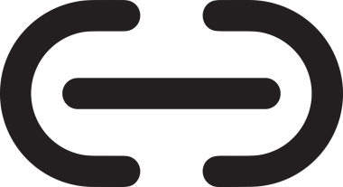 Zincir simgesi PNG biçimi basit siyah ve beyaz vektör illüstrasyonunda bağlantı birliği güvenlik ve gücünü temsil eden dijital tasarım kullanıcı arayüzü için mükemmel modern uygulama logosu minimal web ögesi