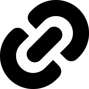 Zincir simgesi PNG biçimi basit siyah ve beyaz vektör illüstrasyonunda bağlantı birliği güvenlik ve gücünü temsil eden dijital tasarım kullanıcı arayüzü için mükemmel modern uygulama logosu minimal web ögesi