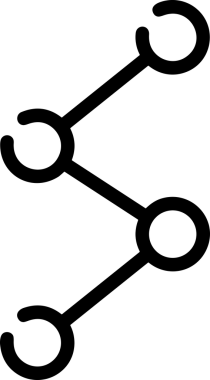 Zincir simgesi PNG biçimi basit siyah ve beyaz vektör illüstrasyonunda bağlantı birliği güvenlik ve gücünü temsil eden dijital tasarım kullanıcı arayüzü için mükemmel modern uygulama logosu minimal web ögesi