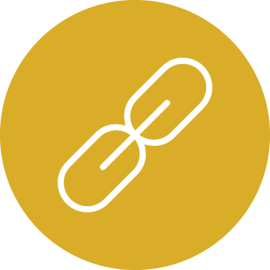 Zincir simgesi PNG biçimi basit siyah ve beyaz vektör illüstrasyonunda bağlantı birliği güvenlik ve gücünü temsil eden dijital tasarım kullanıcı arayüzü için mükemmel modern uygulama logosu minimal web ögesi