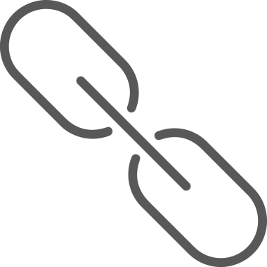 Zincir simgesi PNG biçimi basit siyah ve beyaz vektör illüstrasyonunda bağlantı birliği güvenlik ve gücünü temsil eden dijital tasarım kullanıcı arayüzü için mükemmel modern uygulama logosu minimal web ögesi