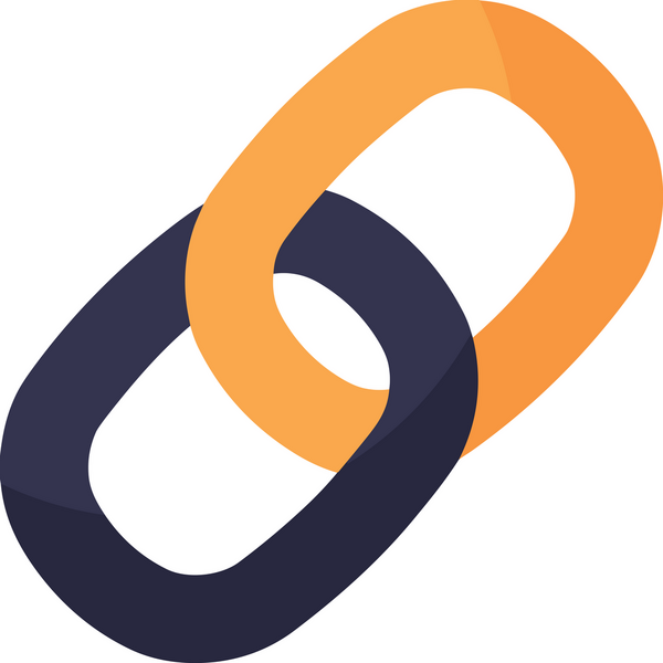 Zincir simgesi PNG biçimi basit siyah ve beyaz vektör illüstrasyonunda bağlantı birliği güvenlik ve gücünü temsil eden dijital tasarım kullanıcı arayüzü için mükemmel modern uygulama logosu minimal web ögesi