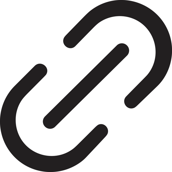 Zincir simgesi PNG biçimi basit siyah ve beyaz vektör illüstrasyonunda bağlantı birliği güvenlik ve gücünü temsil eden dijital tasarım kullanıcı arayüzü için mükemmel modern uygulama logosu minimal web ögesi