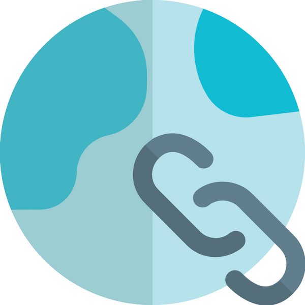 Zincir simgesi PNG biçimi basit siyah ve beyaz vektör illüstrasyonunda bağlantı birliği güvenlik ve gücünü temsil eden dijital tasarım kullanıcı arayüzü için mükemmel modern uygulama logosu minimal web ögesi