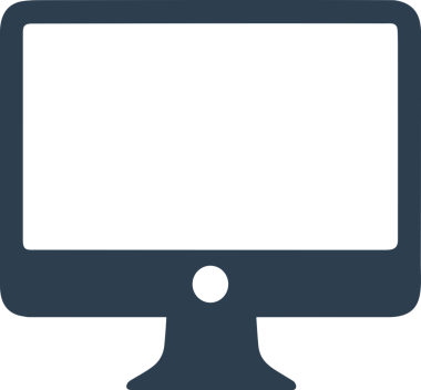 Şeffaf arkaplan ile PNG biçiminde bilgisayar logosu simgesi. Teknoloji markaları, bilişim hizmetleri, web geliştirme veya dijital ürünler için uygun minimalist siyah-beyaz tasarım. Çok yönlü markalaşma ve arayüz kullanımı için temiz ve modern sembol