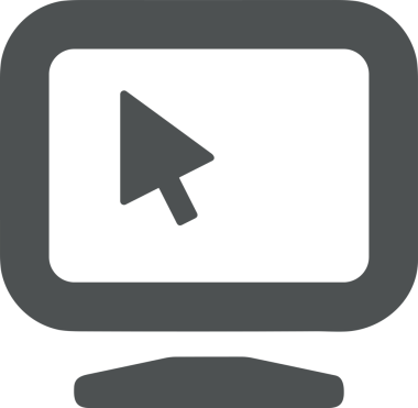 Şeffaf arkaplan ile PNG biçiminde bilgisayar logosu simgesi. Teknoloji markaları, bilişim hizmetleri, web geliştirme veya dijital ürünler için uygun minimalist siyah-beyaz tasarım. Çok yönlü markalaşma ve arayüz kullanımı için temiz ve modern sembol