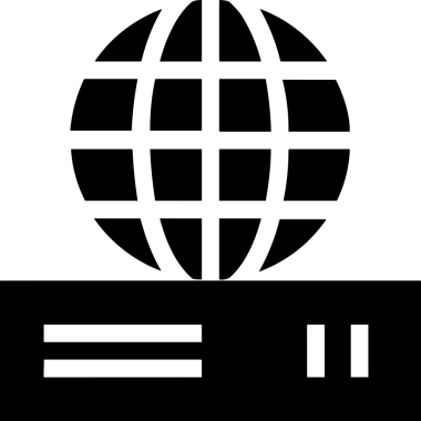 Şeffaf arkaplan ile PNG biçiminde bilgisayar logosu simgesi. Teknoloji markaları, bilişim hizmetleri, web geliştirme veya dijital ürünler için uygun minimalist siyah-beyaz tasarım. Çok yönlü markalaşma ve arayüz kullanımı için temiz ve modern sembol