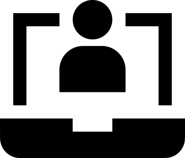 Şeffaf arkaplan ile PNG biçiminde bilgisayar logosu simgesi. Teknoloji markaları, bilişim hizmetleri, web geliştirme veya dijital ürünler için uygun minimalist siyah-beyaz tasarım. Çok yönlü markalaşma ve arayüz kullanımı için temiz ve modern sembol