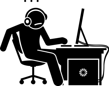 Şeffaf arkaplan ile PNG biçiminde bilgisayar logosu simgesi. Teknoloji markaları, bilişim hizmetleri, web geliştirme veya dijital ürünler için uygun minimalist siyah-beyaz tasarım. Çok yönlü markalaşma ve arayüz kullanımı için temiz ve modern sembol