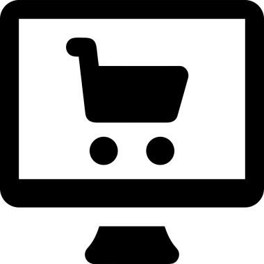 Şeffaf arkaplan ile PNG biçiminde bilgisayar logosu simgesi. Teknoloji markaları, bilişim hizmetleri, web geliştirme veya dijital ürünler için uygun minimalist siyah-beyaz tasarım. Çok yönlü markalaşma ve arayüz kullanımı için temiz ve modern sembol
